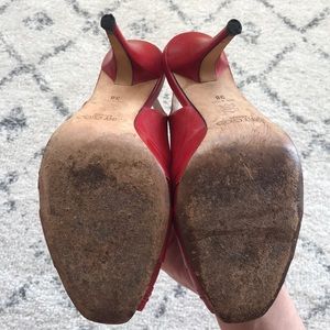Jimmy Choo Shoes - AUTHENTIC Jimmy Choo Red Heels Size 38 Jimmy Choo Shoes - AUTHENTIC Jimmy Choo Red Heels Size 38